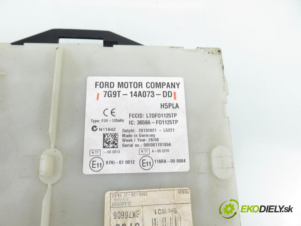 FORD S-MAX (WA6) MINIVAN 2008 103,00 2.0 TDCi - QXWA 1997,00 MODUL BSI 7G9T14A073DD