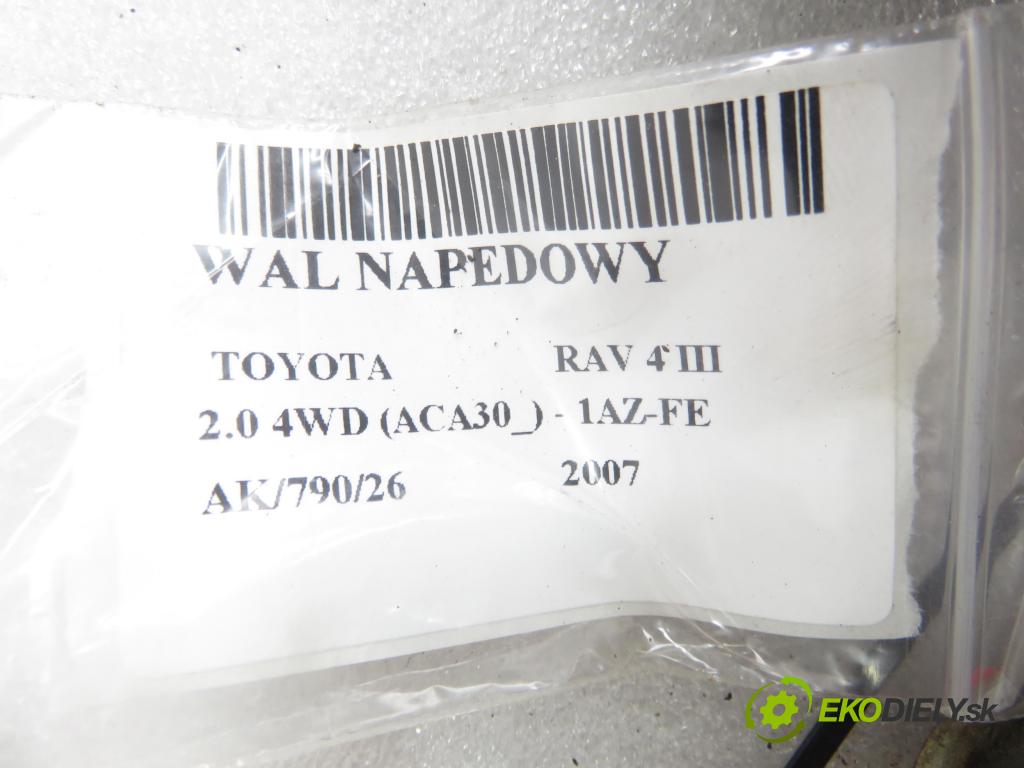TOYOTA RAV 4 III (_A3_) SUV 2007 112,00 2.0 4WD (ACA30_) - 1AZ-FE 1998,00 WAL ŘÍZENÍ