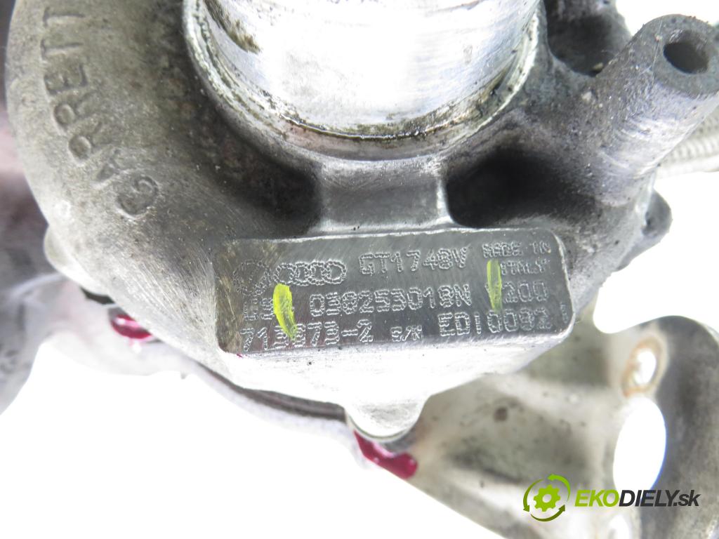 AUDI A3 (8L1) HB 2000 81,00 1.9 TDI - ASV 1896,00 Turbodúchadlo 038253019N (Turbodúchadlo (kompletné))