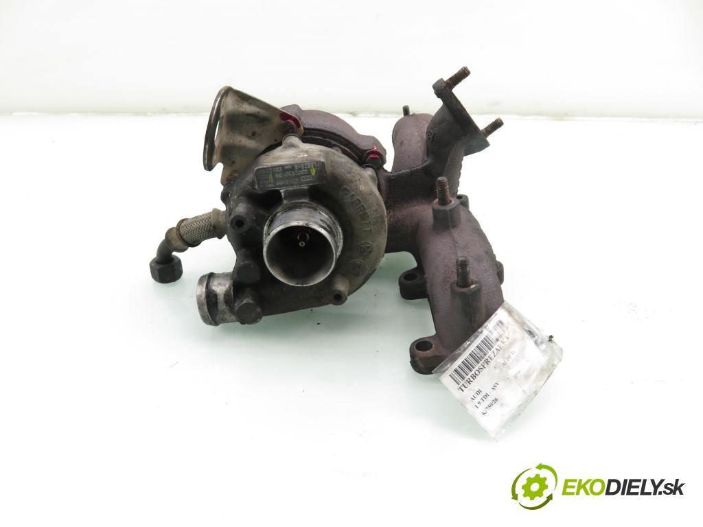 AUDI A3 (8L1) HB 2000 81,00 1.9 TDI - ASV 1896,00 Turbodúchadlo 038253019N (Turbodúchadlo (kompletné))