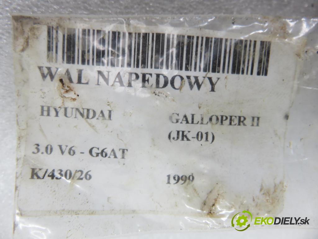 HYUNDAI GALLOPER II (JK-01) TERENOWY 1999 104,00 3.0 V6 - G6AT 2972,00 WAL ŘÍZENÍ