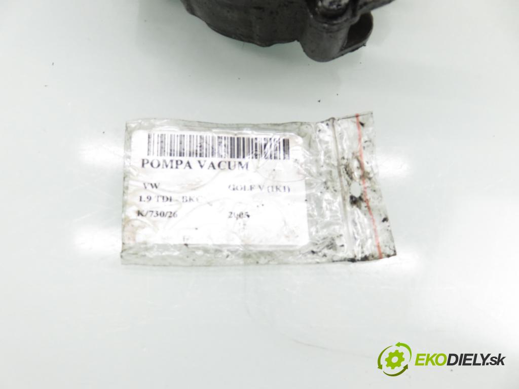 VW GOLF V (1K1) HB 2005 77,00 1.9 TDI PD 105 - BKC 1896,00 pumpa vakuová 038145209E