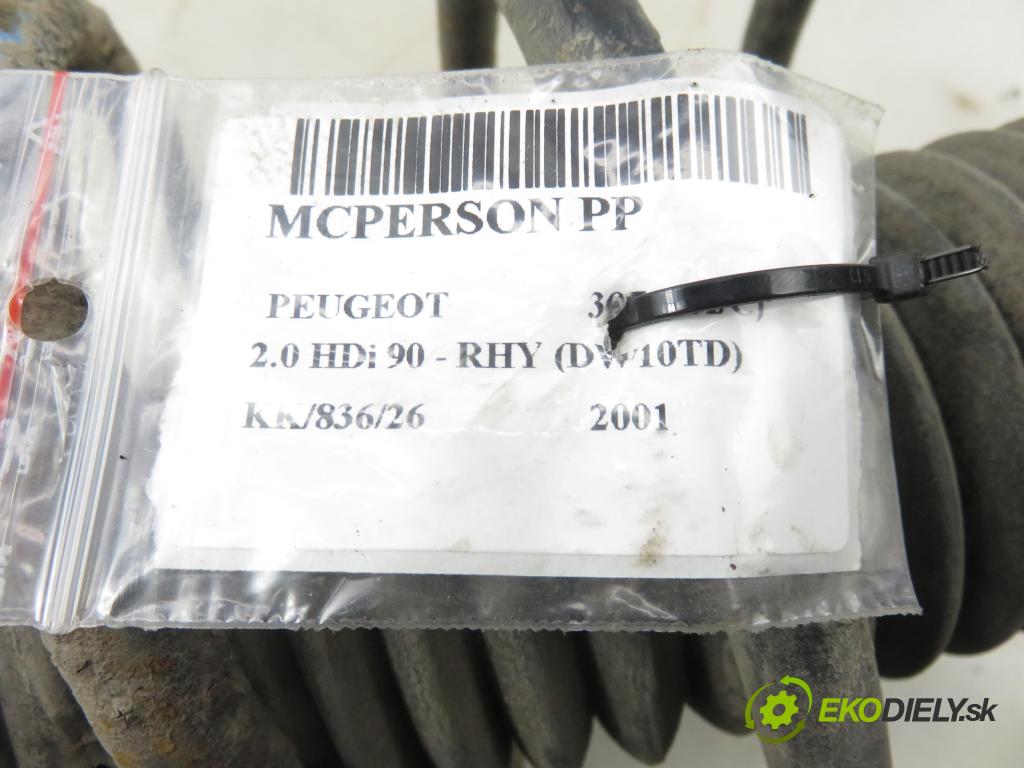 PEUGEOT 307 (3A/C) HB 2001 66,00 2.0 HDi 90 - RHY (DW10TD) 1997,00 MCPERSON PP