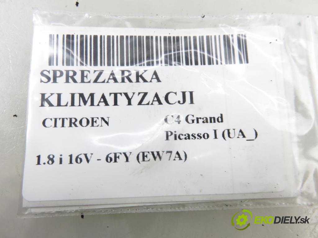 CITROEN C4 Grand Picasso I (UA_) MINIVAN 2008 92,00 1.8 i 16V - 6FY (EW7A) 1749,00 KOMPRESOR: klimatizácie 9659875880 (Kompresor klimatizácie)