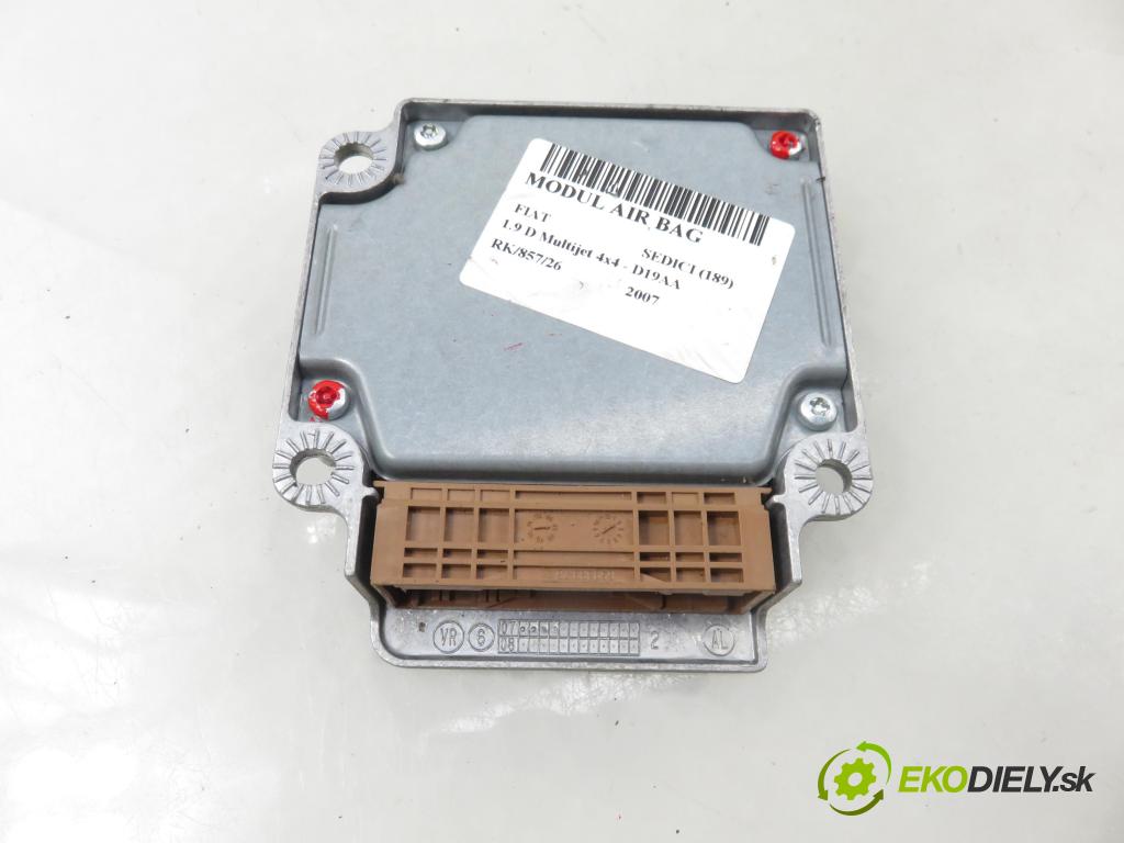 FIAT SEDICI (189_) CROSSOVER 2007 88,00 1.9 D Multijet 120 4x4 - D19AA 1910,00 MODUL air BAG 5WK43632 ; 3891079J21