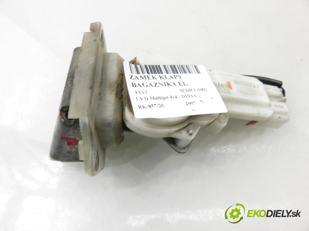 FIAT SEDICI (189_) CROSSOVER 2007 88,00 1.9 D Multijet 120 4x4 - D19AA 1910,00 zámok dverí kufor EL. B6765