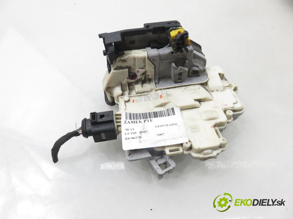 SEAT LEON (1P1) HB 2007 125,00 2.0 TDI - BMN 1968,00 zámok PTE 1P0839016