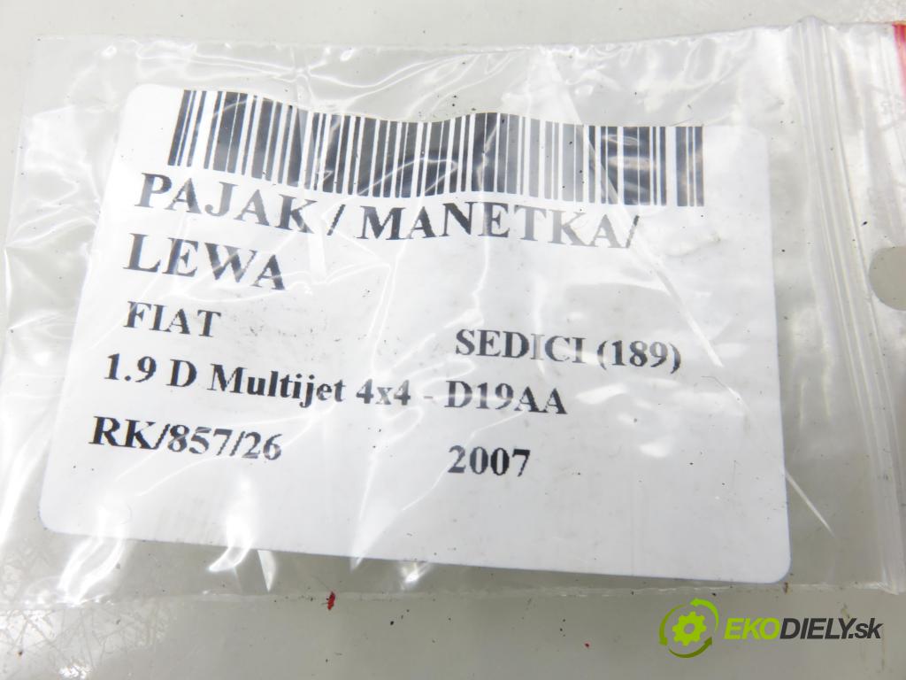 FIAT SEDICI (189_) CROSSOVER 2007 88,00 1.9 D Multijet 120 4x4 - D19AA 1910,00 / páčka ľavá strana 173744