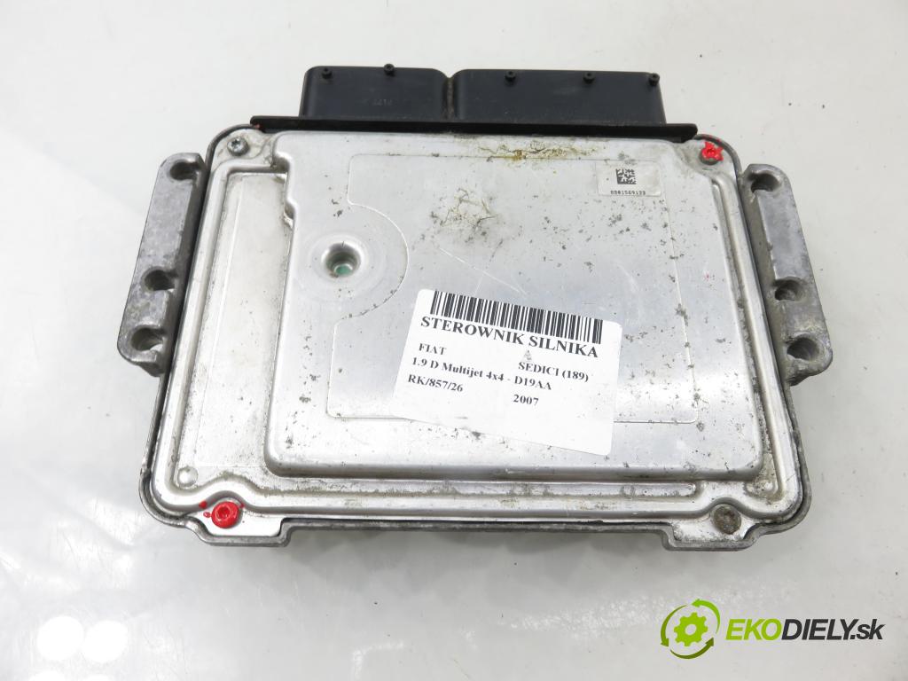 FIAT SEDICI (189_) CROSSOVER 2007 88,00 1.9 D Multijet 120 4x4 - D19AA 1910,00 Riadiaca jednotka Motor 0281012992 ; 51806261 ; 3392079JQ1