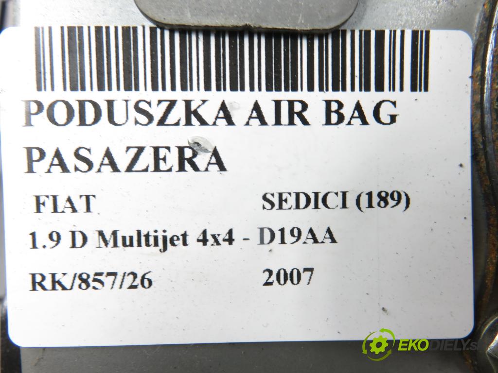 FIAT SEDICI (189_) CROSSOVER 2007 88,00 1.9 D Multijet 120 4x4 - D19AA 1910,00 AirBag air BAG CESTUJÍCÍ: 7391079J10 ; 7392079J00