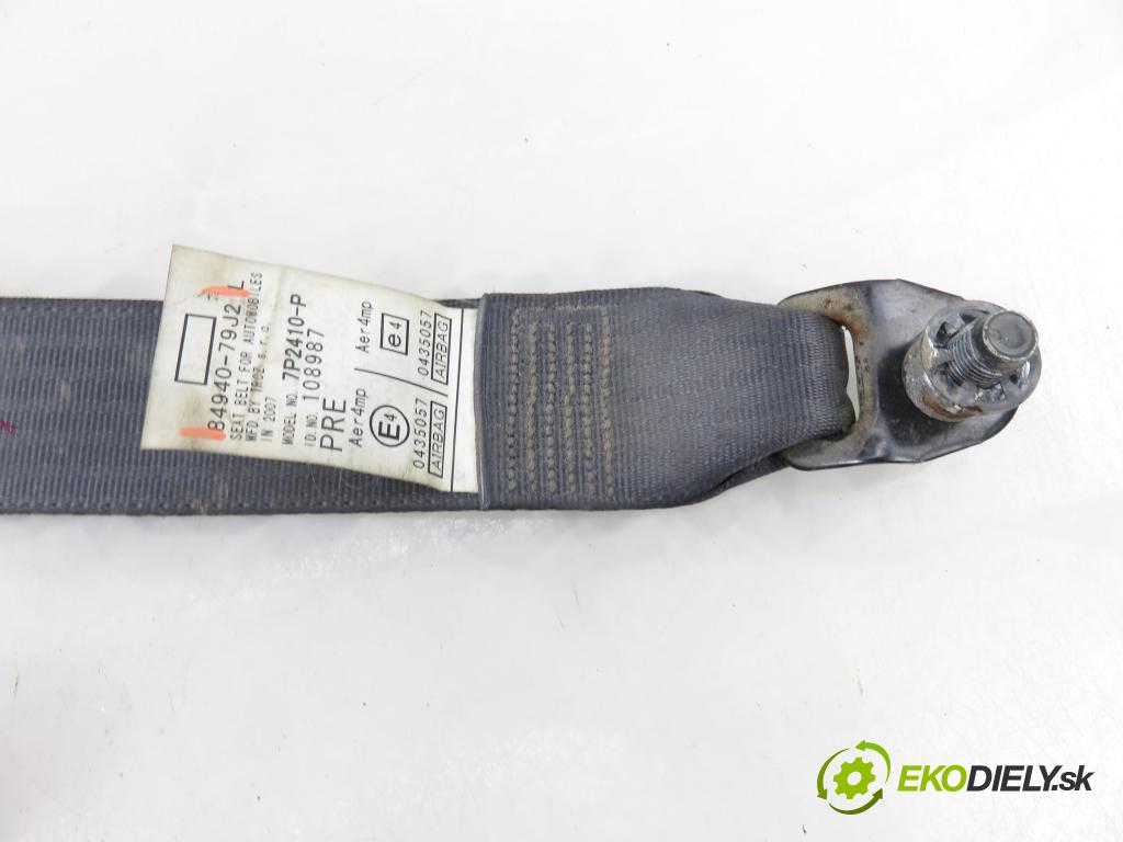 FIAT SEDICI (189_) CROSSOVER 2007 88,00 1.9 D Multijet 120 4x4 - D19AA 1910,00 Držiak bezpečnostný LP 8494079J2