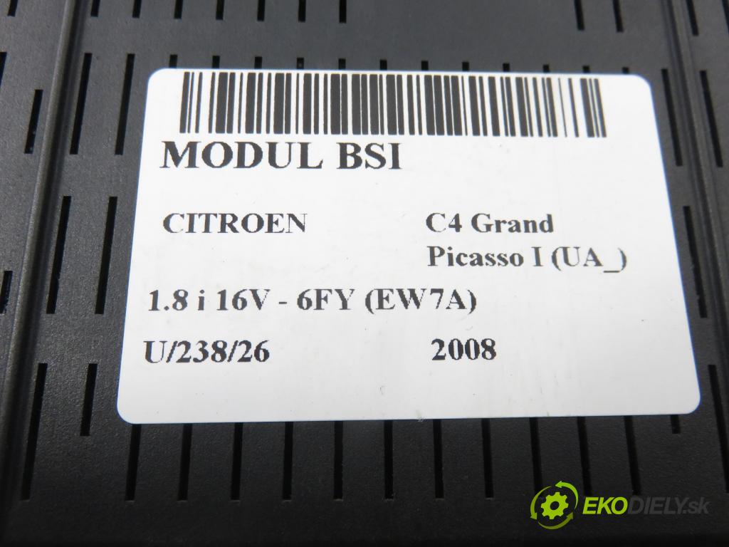 CITROEN C4 Grand Picasso I (UA_) MINIVAN 2008 92,00 1.8 i 16V - 6FY (EW7A) 1749,00 MODUL BSI 966405908001