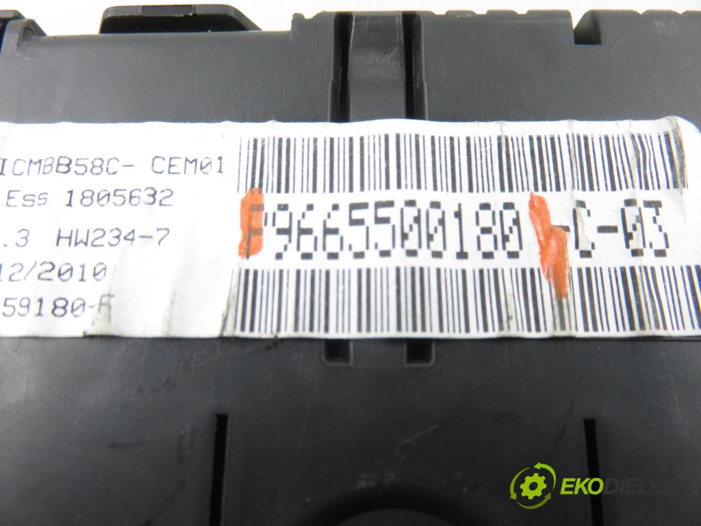 CITROEN C4 Grand Picasso I (UA_) MINIVAN 2008 92,00 1.8 i 16V - 6FY (EW7A) 1749,00 Prístrojovka elektrický 9665500180