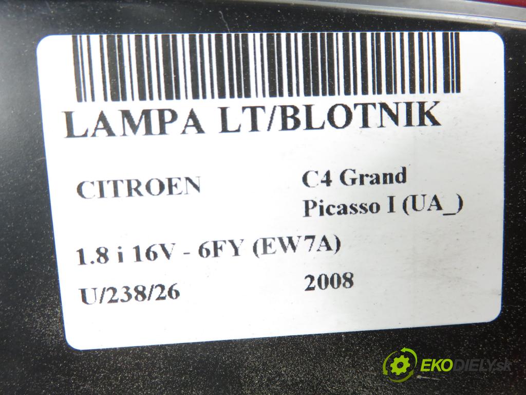 CITROEN C4 Grand Picasso I (UA_) MINIVAN 2008 92,00 1.8 i 16V - 6FY (EW7A) 1749,00 Svetlo ľavé zadné 00946601