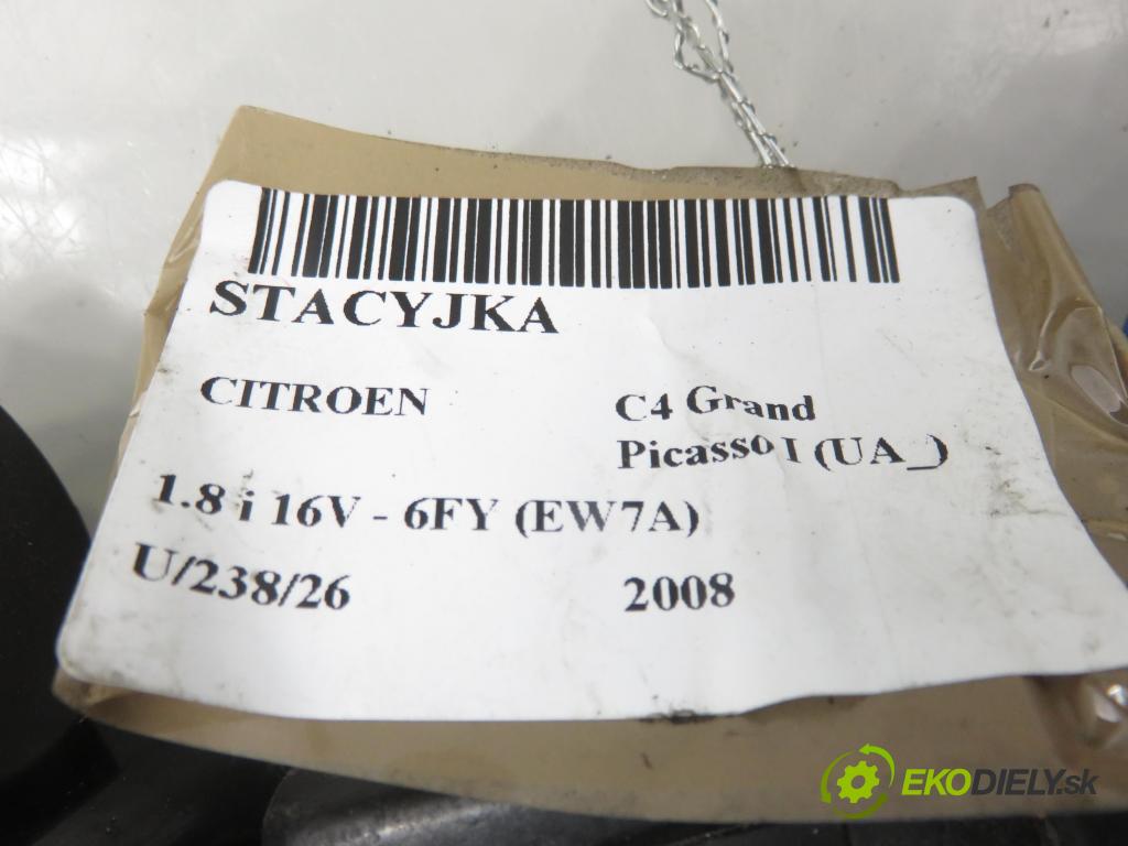 CITROEN C4 Grand Picasso I (UA_) MINIVAN 2008 92,00 1.8 i 16V - 6FY (EW7A) 1749,00 spínačka / VLOŽKY 96639383ZD