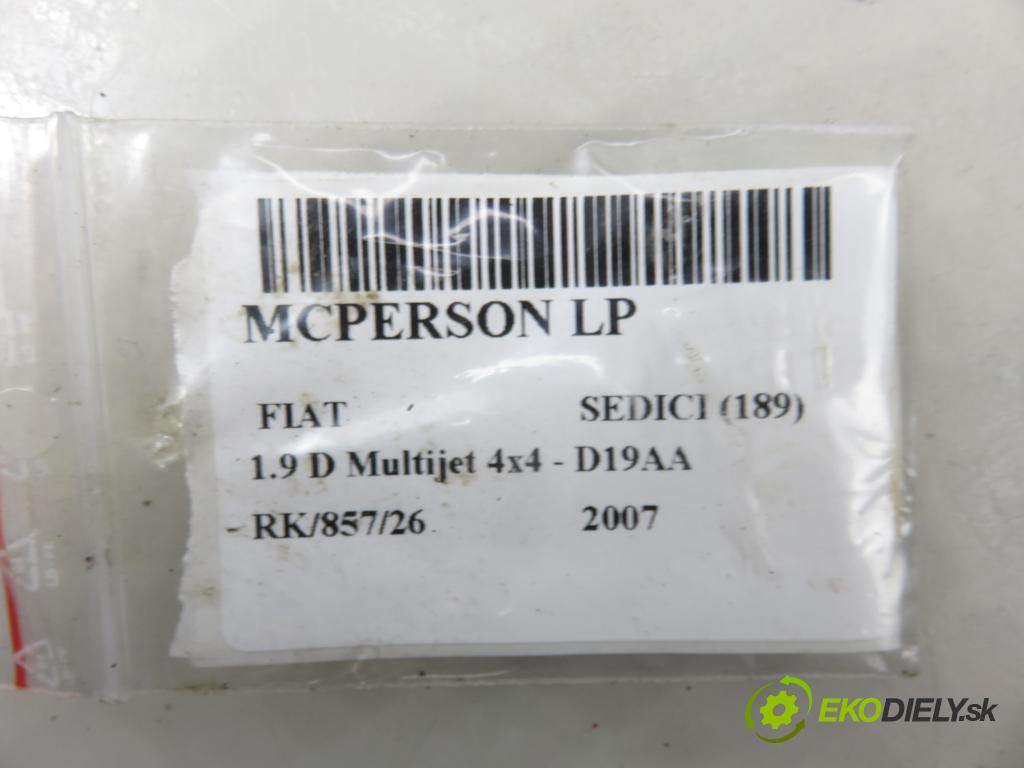 FIAT SEDICI (189_) CROSSOVER 2007 88,00 1.9 D Multijet 4x4 - D19AA 1910,00 MCPERSON LP