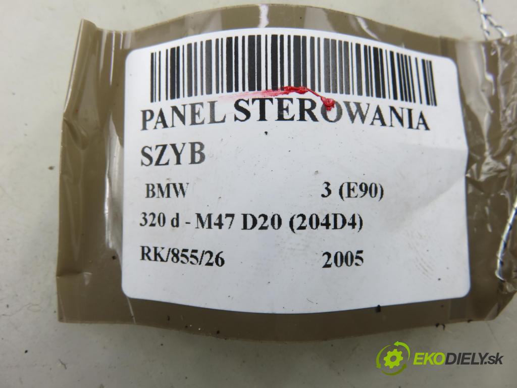 BMW 3 (E90) SEDAN 2005 120,00 2.0 320 d 163 1995,00 Panel ovládania okien 6948623