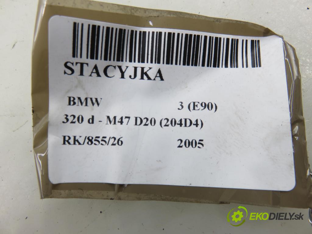 BMW 3 (E90) SEDAN 2005 120,00 2.0 320 d 163 1995,00 spinačka 6954719 ; 6949913 (Spínacia skrinka)