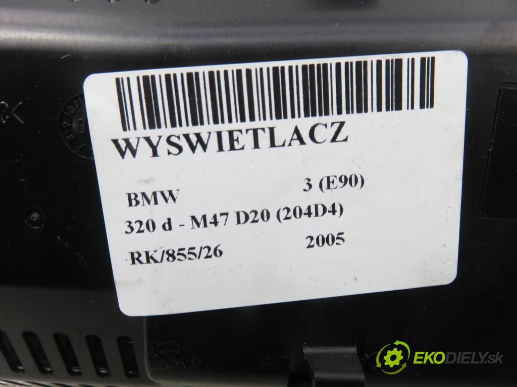 BMW 3 (E90) SEDAN 2005 120,00 2.0 320 d 163 1995,00 ZOBRAZIT: 6966924