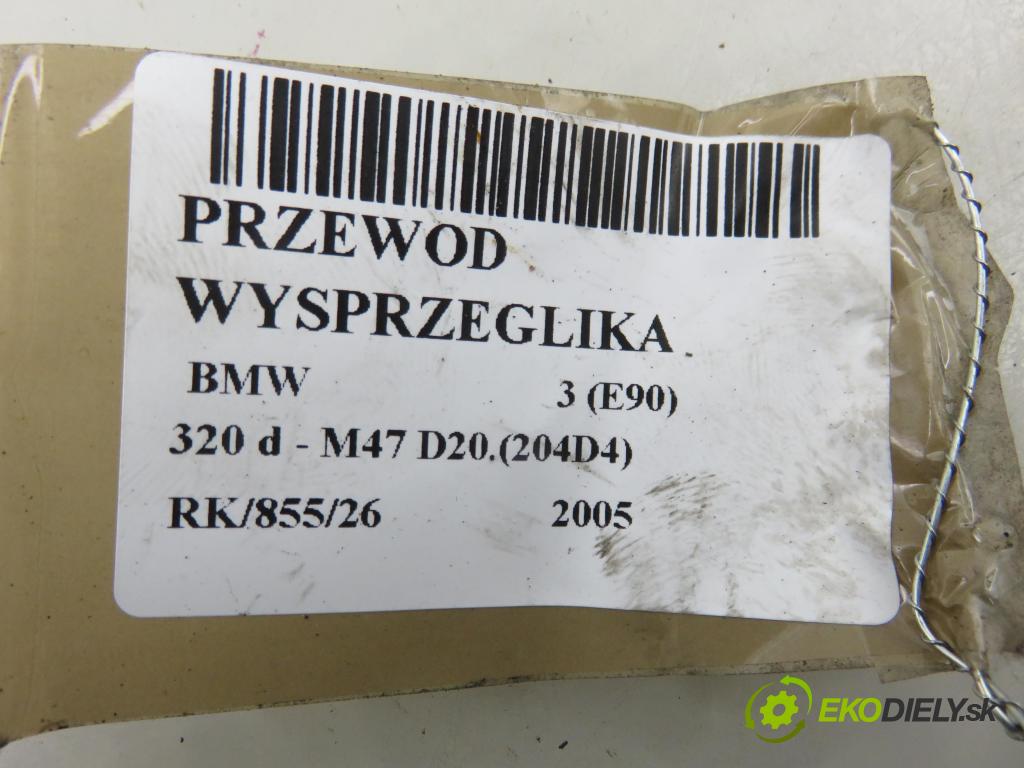 BMW 3 (E90) SEDAN 2005 120,00 2.0 320 d 163 1995,00 rúrka vypínacieho ložiska 6753971