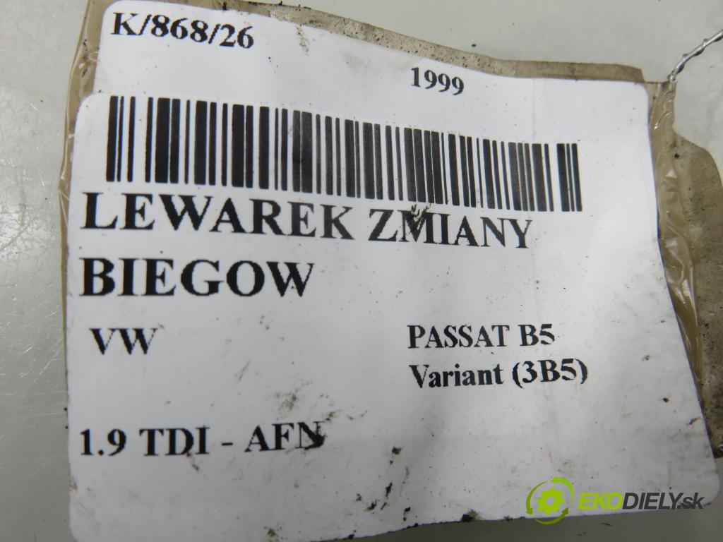 VW PASSAT B5 Variant (3B5) KOMBI 1999 81,00 1.9 TDI - AFN 1896,00 ZVEDÁK: