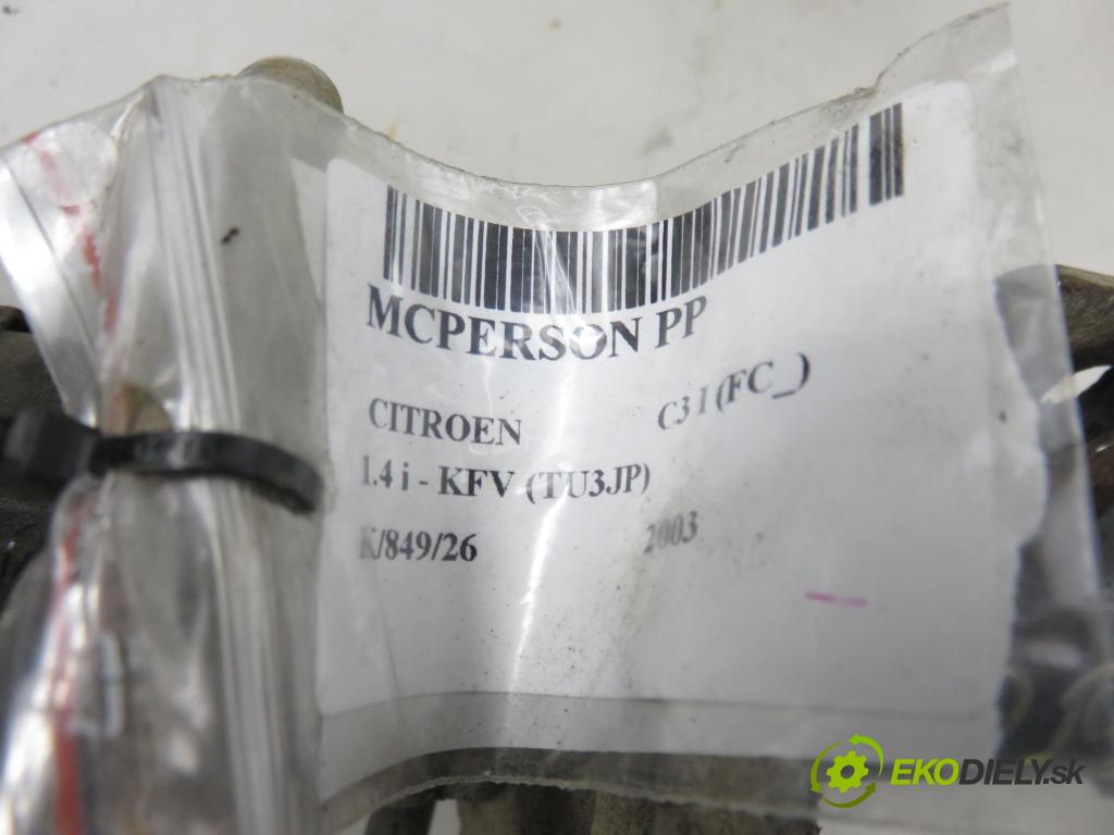 CITROEN C3 I (FC_) HB 2003 54,00 1.4 i - KFV (TU3JP) 1360,00 MCPERSON PP 334827