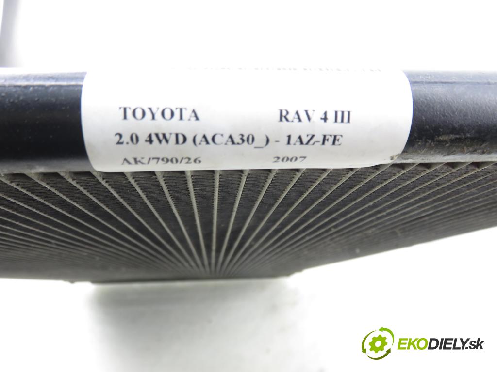 TOYOTA RAV 4 III (_A3_) SUV 2007 112,00 2.0 4WD 152 - 1AZ-FE 1998,00 chladič klimatizácie 8148K8C1S (Chladič klimatizácie)