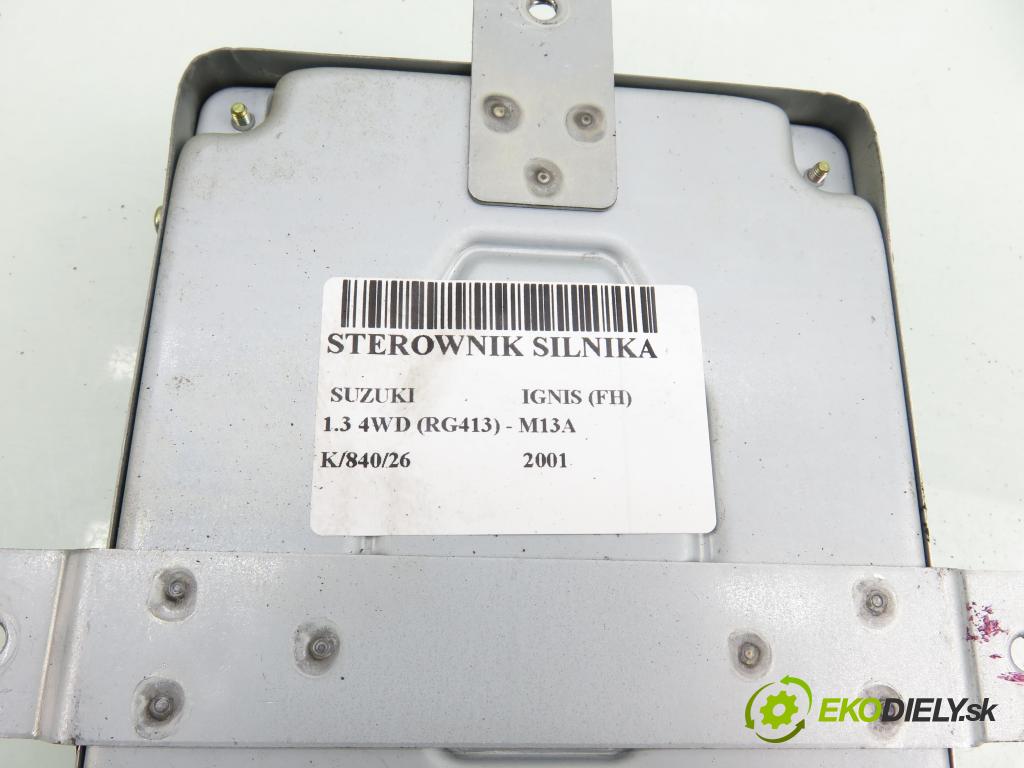 SUZUKI IGNIS (FH) HB 2001 61,00 1.3 4WD 83 (RG413) - M13A 1328,00 Riadiaca jednotka Motor 3392080GB ; 1120008341