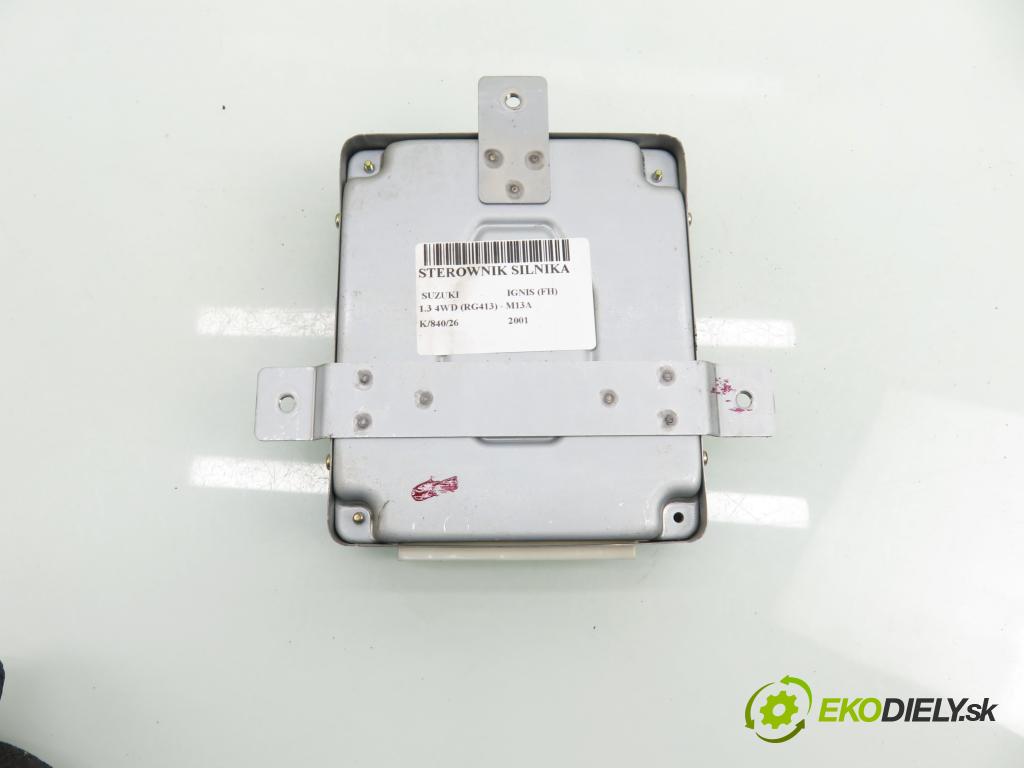 SUZUKI IGNIS (FH) HB 2001 61,00 1.3 4WD 83 (RG413) - M13A 1328,00 Riadiaca jednotka Motor 3392080GB ; 1120008341