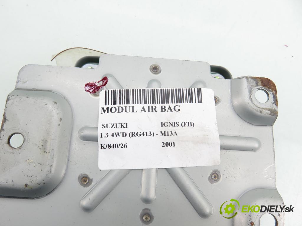 SUZUKI IGNIS (FH) HB 2001 61,00 1.3 4WD 83 (RG413) - M13A 1328,00 MODUL air BAG 3891080G20 ; X6T47773