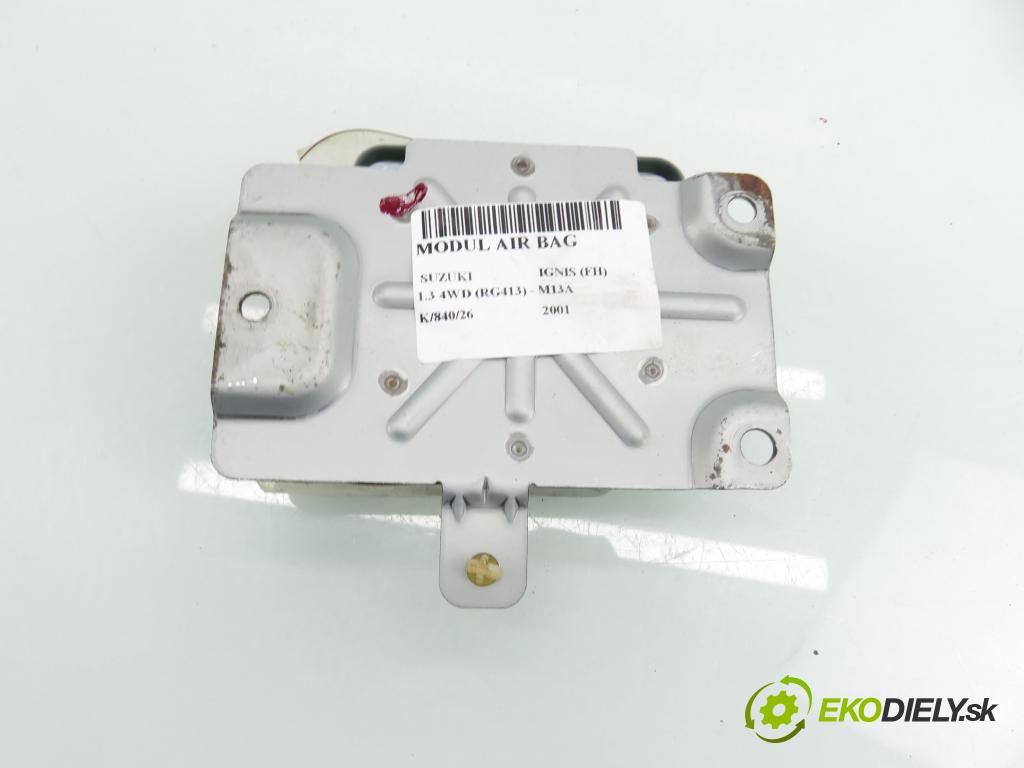 SUZUKI IGNIS (FH) HB 2001 61,00 1.3 4WD 83 (RG413) - M13A 1328,00 MODUL air BAG 3891080G20 ; X6T47773