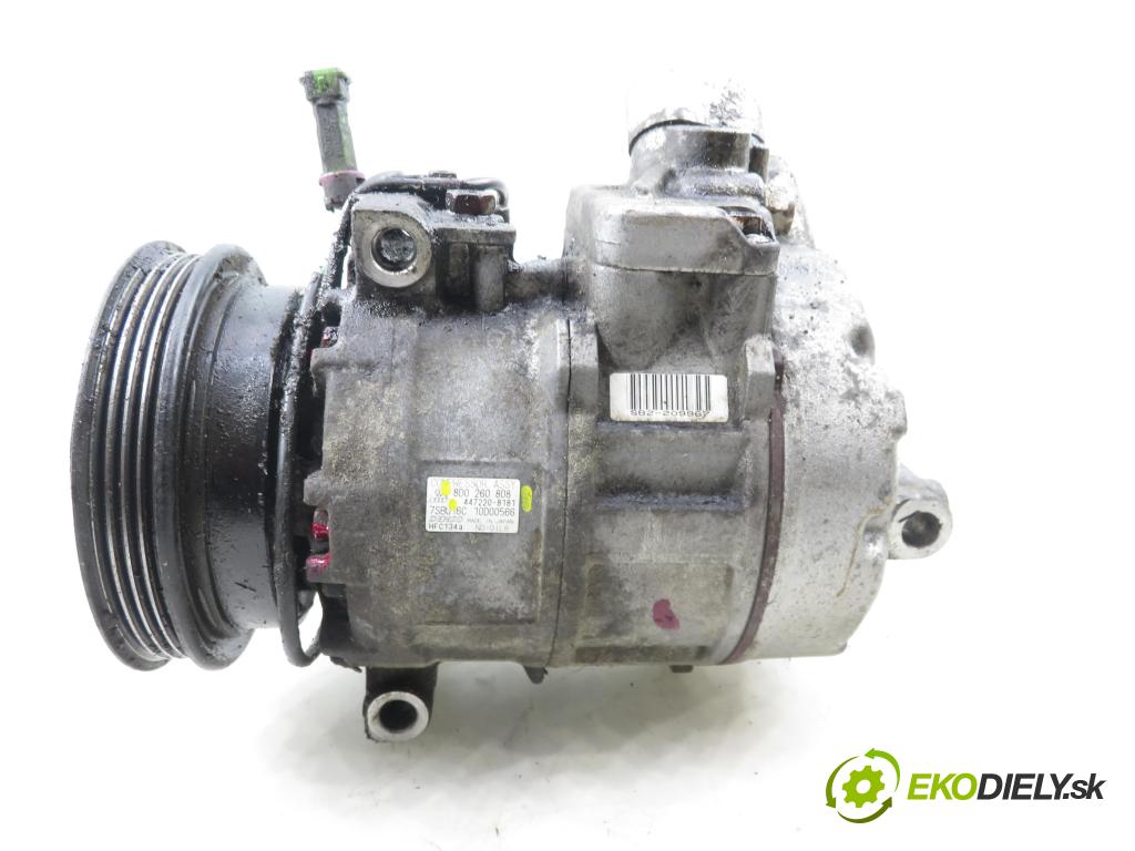 VW PASSAT B5.5 Variant (3B6) KOMBI 2003 75,00 1.6 - ALZ 1595,00 KOMPRESOR: klimatizácie 8D0260808 ; 4472208181 (Kompresor klimatizácie)