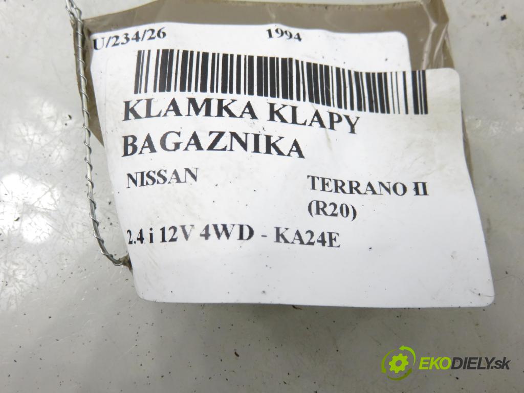NISSAN TERRANO II (R20) TERENOWY 1994 91,00 2.4 i 12V 4WD 124 - KA24E 2389,00 klika dveří kufr