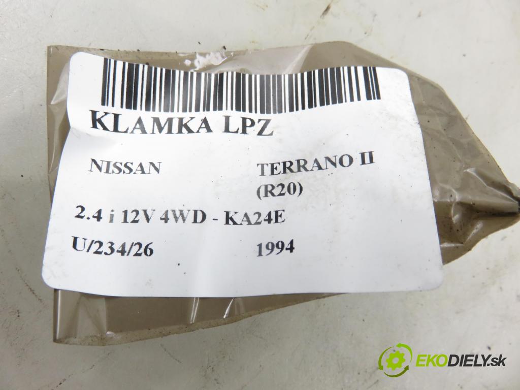 NISSAN TERRANO II (R20) TERENOWY 1994 91,00 2.4 i 12V 4WD 124 - KA24E 2389,00 klika LPZ