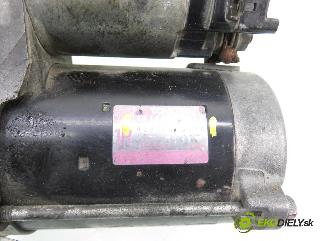 TOYOTA RAV 4 III (_A3_) SUV 2007 112,00 2.0 4WD 152 - 1AZ-FE 1998,00 Štartér 4280003090 ; 2810028052 (Štartér)