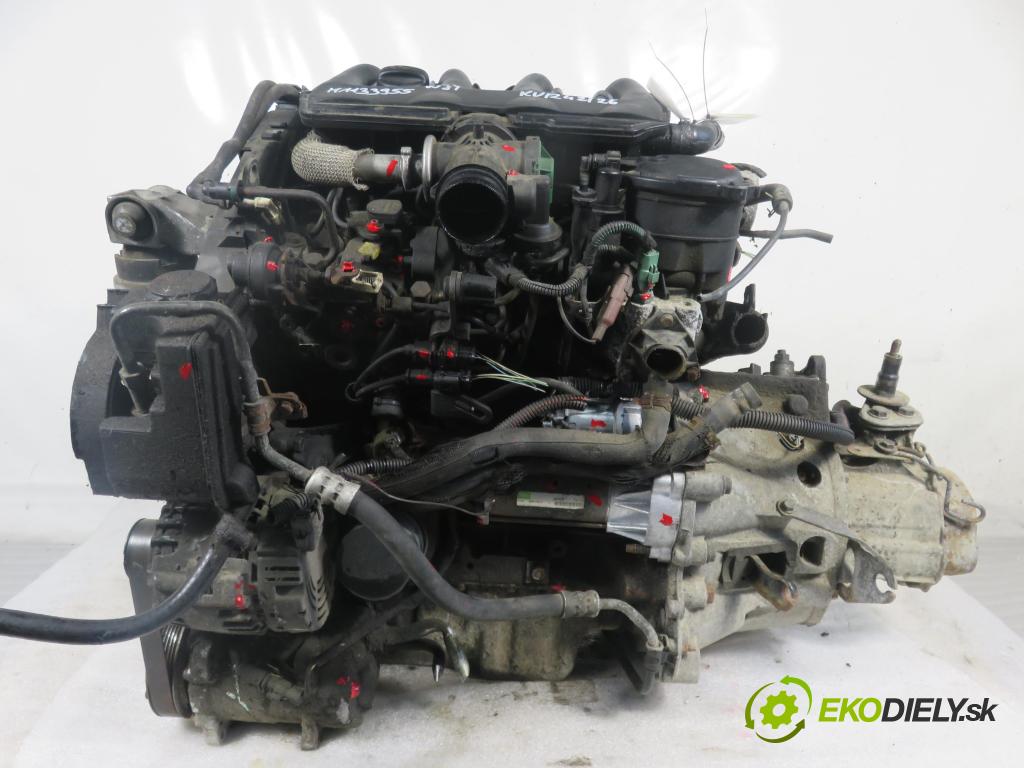 PEUGEOT PARTNER Combispace (5F) KOMBIVAN 2004 51,00 1.9 D - WJY (DW8B) 1868,00 Motor DIESEL WJY ; DW8B