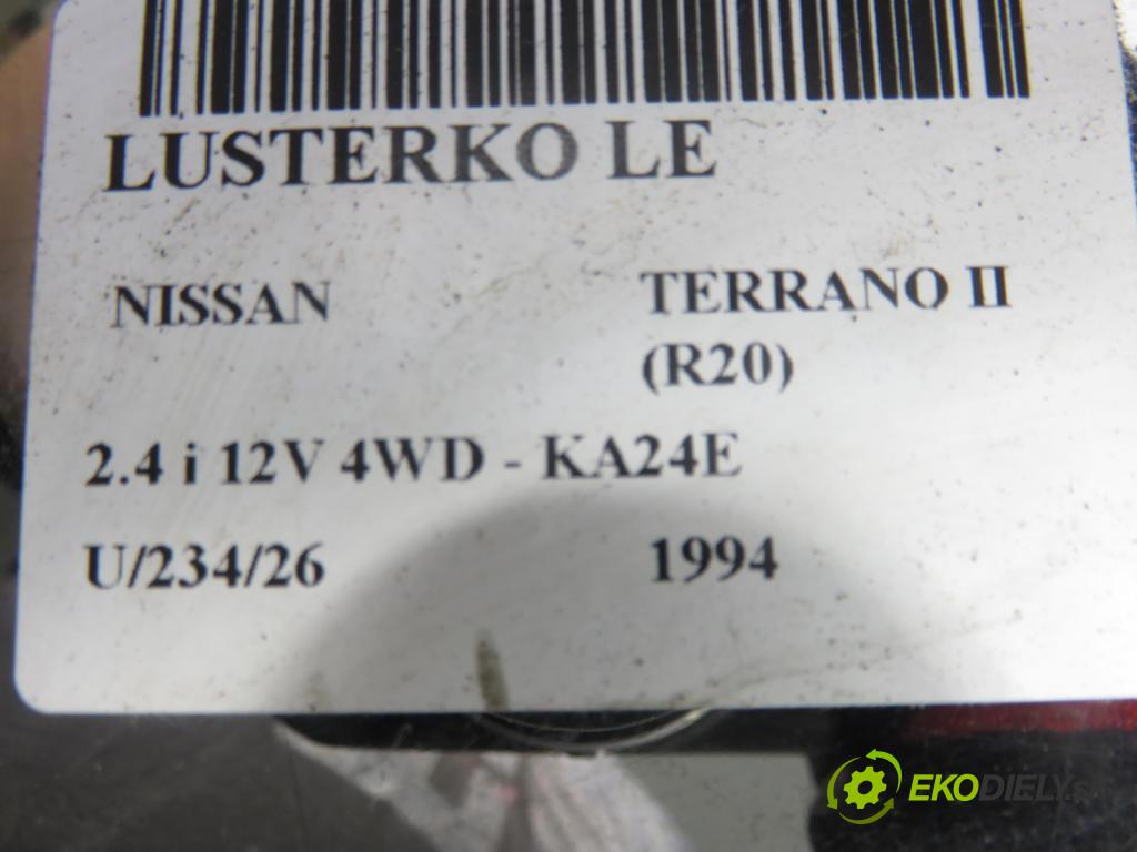 NISSAN TERRANO II (R20) TERENOWY 1994 91,00 2.4 i 12V 4WD 124 - KA24E 2389,00 Spätné zrkadlo LE