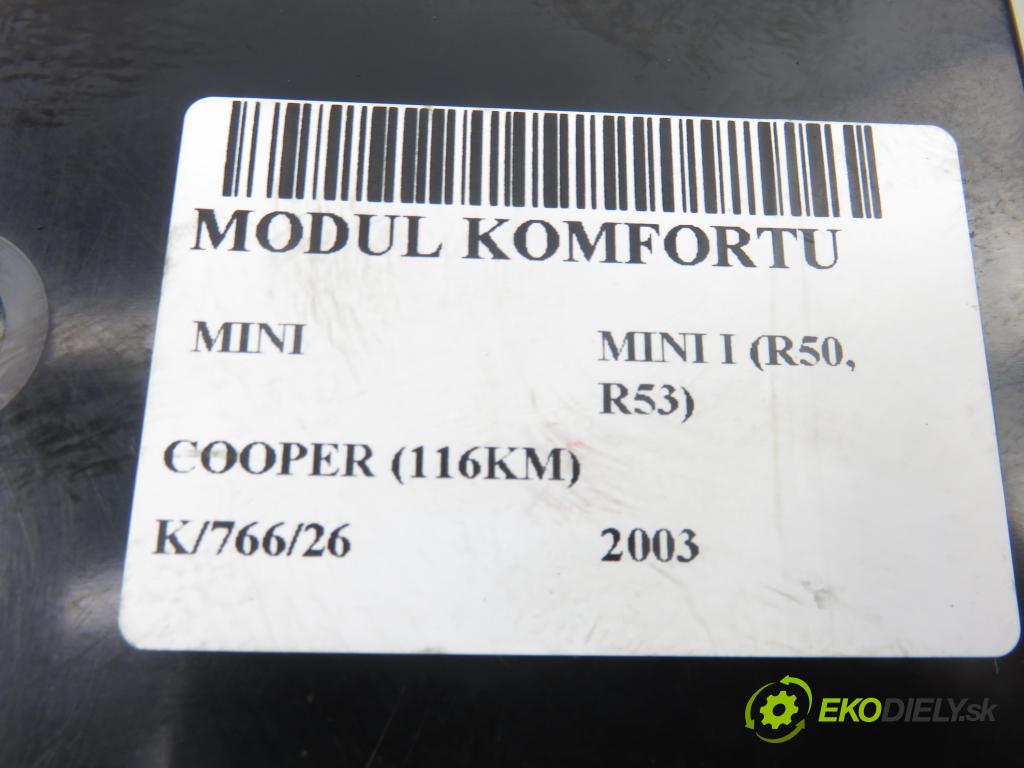 MINI MINI I (R50, R53) HB 2003 85,00 COOPER (116KM) 1598,00 MODUL komfortu 6922801