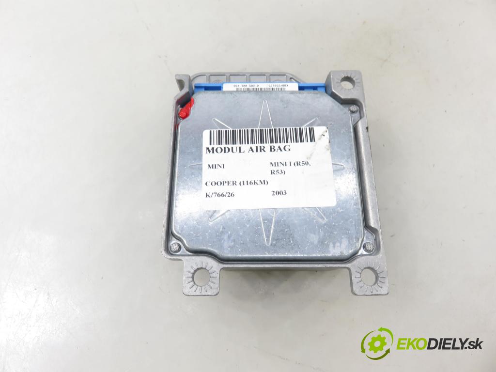 MINI MINI I (R50, R53) HB 2003 85,00 COOPER (116KM) 1598,00 MODUL air BAG 6915886 ; 0285001430