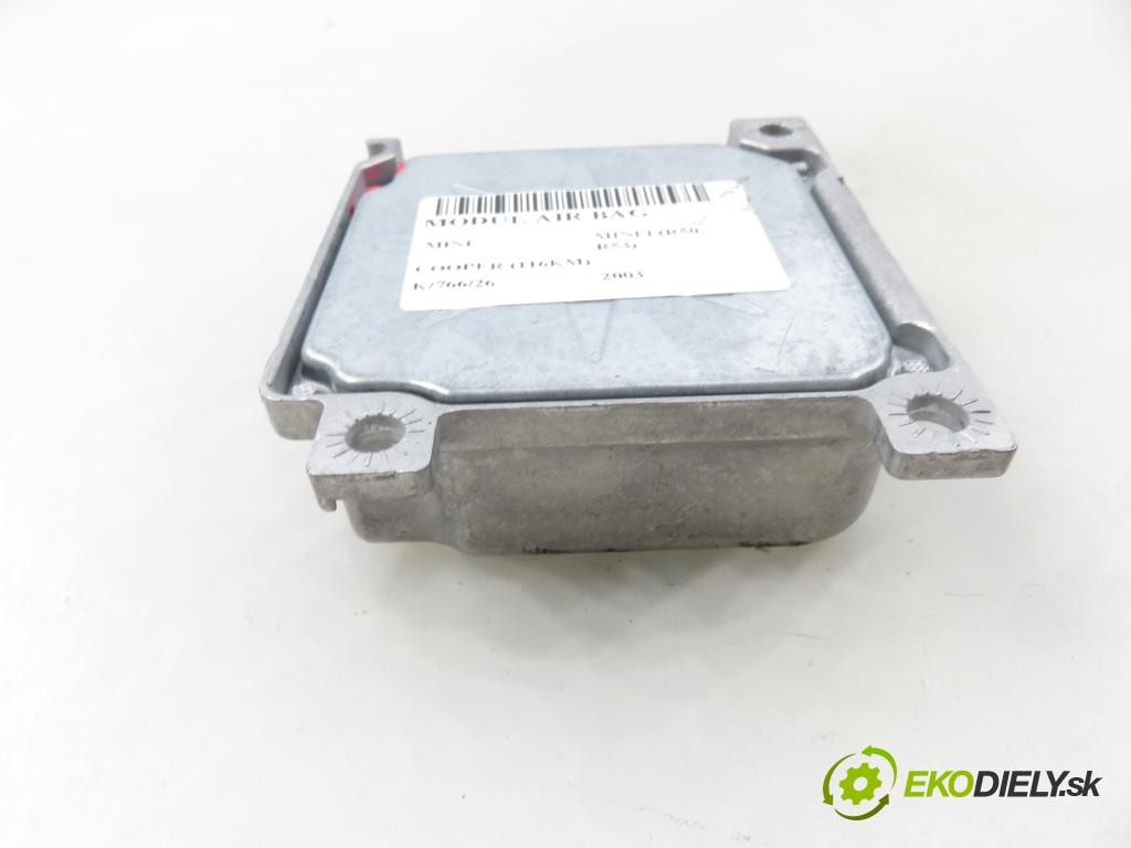 MINI MINI I (R50, R53) HB 2003 85,00 COOPER (116KM) 1598,00 MODUL air BAG 6915886 ; 0285001430