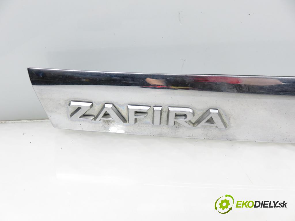 OPEL ZAFIRA B (A05) MINIVAN 2006 74,00 1.9 CDTI 8V 101 - Z 19 DTL 1910,00 Zadné čelo dverí kufor 13137862