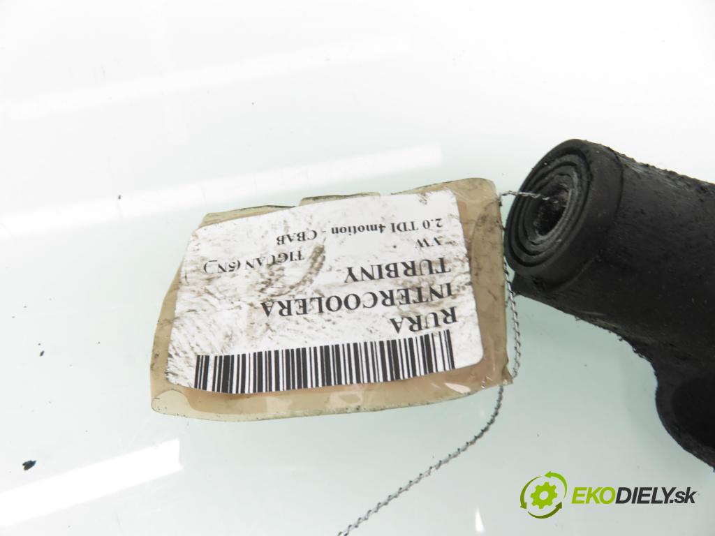 VW TIGUAN (5N_) SUV 2008 103,00 2.0 TDI 4motion - CBAB 1968,00 Rúra intercoolera turba 1K0145840AB