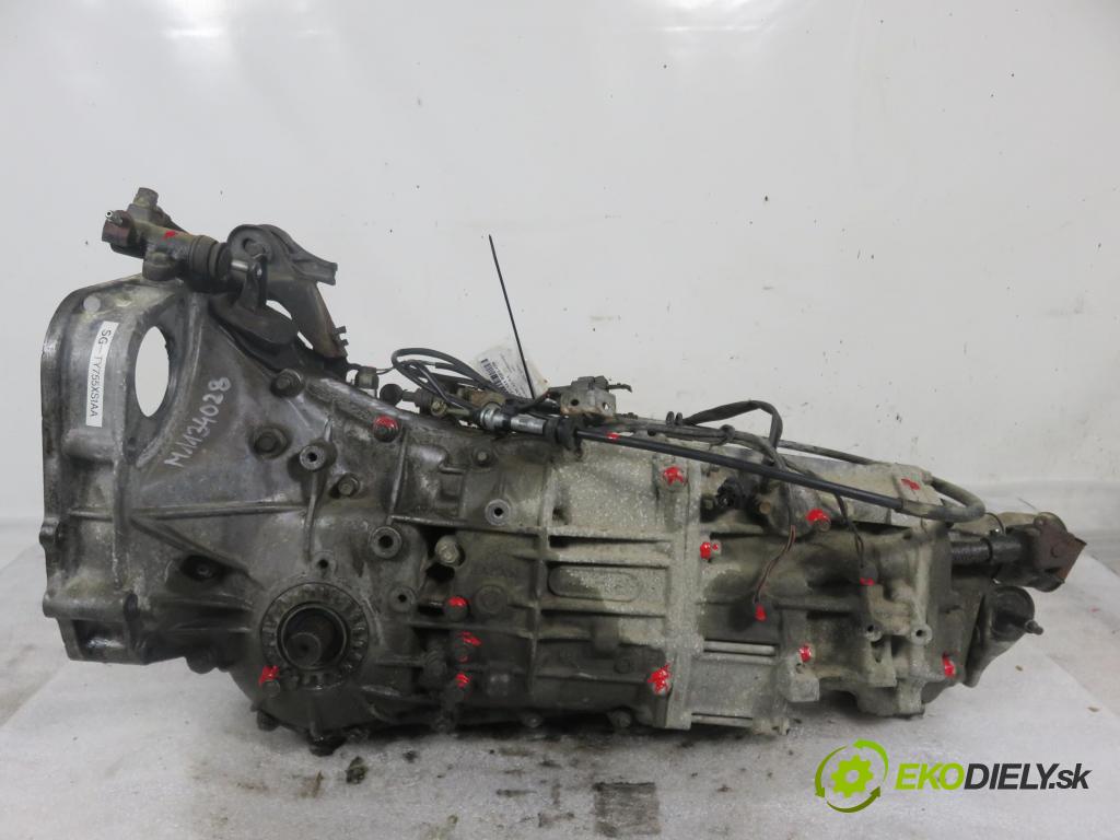 SUBARU FORESTER (SF_) KOMBI 2002 90,00 2.0 SOHC AWD 122 - EJ202 1994,00 Prevodovka MANUALNA TY755XS1AA