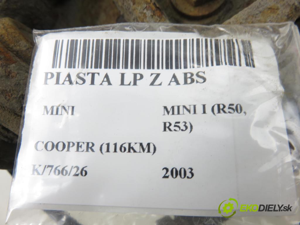 MINI MINI I (R50, R53) HB 2003 85,00 COOPER (116KM) 1598,00 náboj LP ABS
