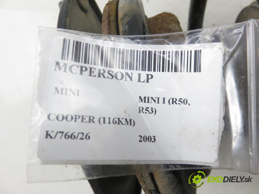 MINI MINI I (R50, R53) HB 2003 85,00 COOPER (116KM) 1598,00 MCPERSON LP G16494