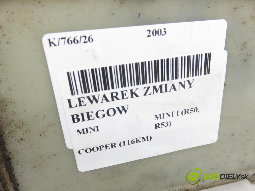 MINI MINI I (R50, R53) HB 2003 85,00 COOPER (116KM) 1598,00 ZVEDÁK: