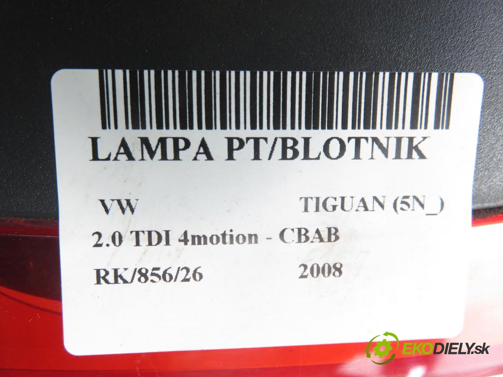 VW TIGUAN (5N_) SUV 2008 103,00 2.0 TDI 4motion - CBAB 1968,00 Svetlo pravé zadné 5N0945096H