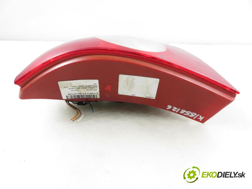 RENAULT CLIO II (BB_, CB_) HB 2001 43,00 1.2 (BB0A, BB0F, BB10, BB1K, BB28, BB2D, BB2H, CB0 1149,00 Svetlo pravé zadné