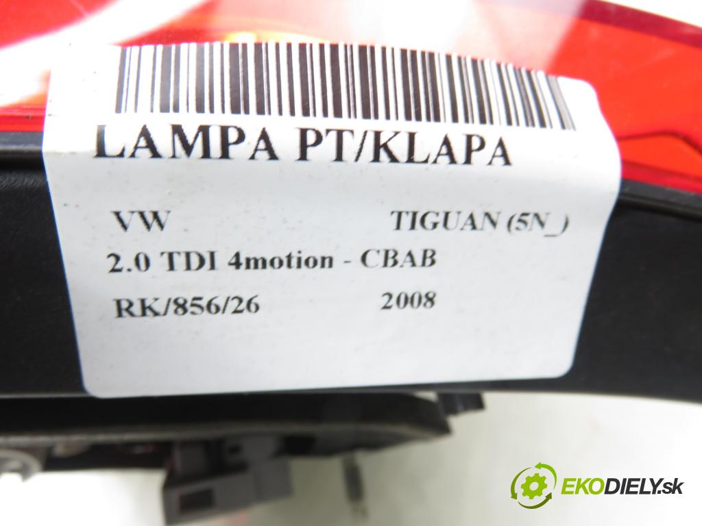 VW TIGUAN (5N_) SUV 2008 103,00 2.0 TDI 4motion - CBAB 1968,00 Svetlo pravé zadné kufor 5N0945094B
