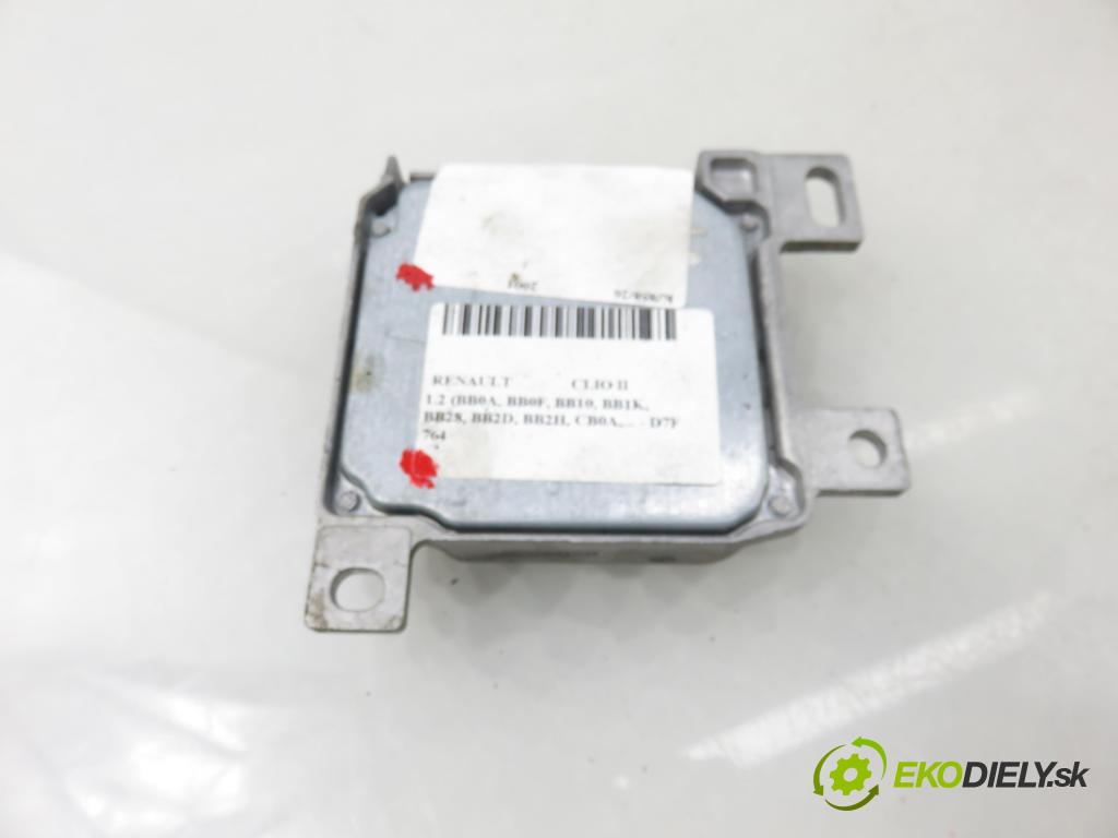 RENAULT CLIO II (BB_, CB_) HB 2001 43,00 1.2 (BB0A, BB0F, BB10, BB1K, BB28, BB2D, BB2H, CB0 1149,00 MODUL air BAG 8200136038C ; 0285001415